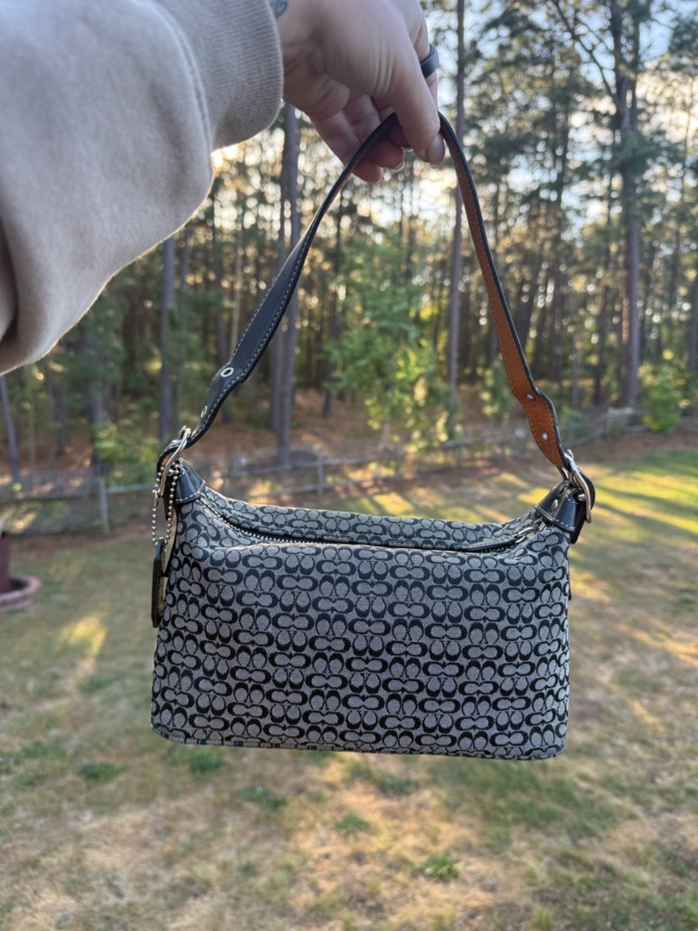 Coach Signature Demi Shoulder Bag